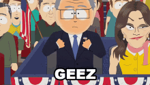 Geez Herbert Garrison GIF - Geez Herbert Garrison President Garrison GIFs