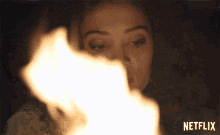 Fire Girl On Fire GIF - Fire Girl On Fire Sad GIFs