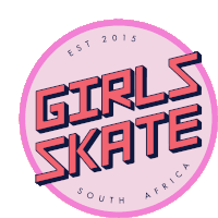 Girls Skate South Africa Sticker - Girls Skate South Africa Skaters Stickers