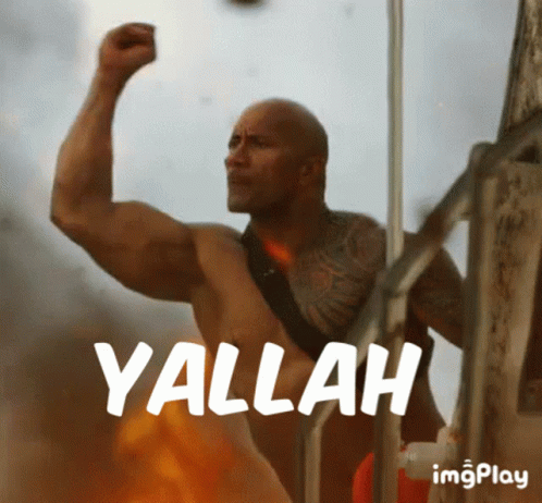 Yallah Dwayne Johnson GIF - Yallah Dwayne Johnson Pointing GIFs