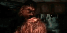 Chewbacca The Last Jedi GIF - Chewbacca The Last Jedi Eat Porg GIFs
