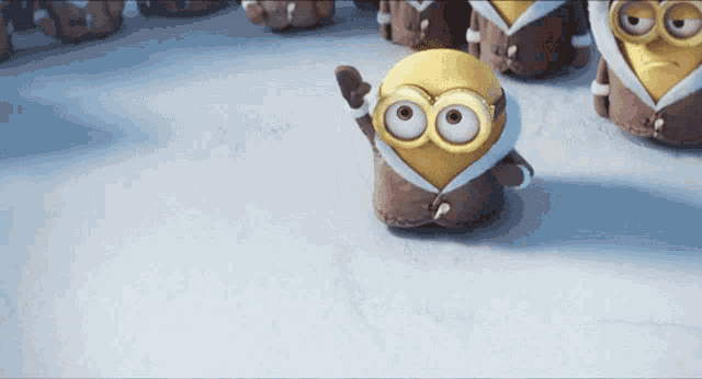 pick me minion gif