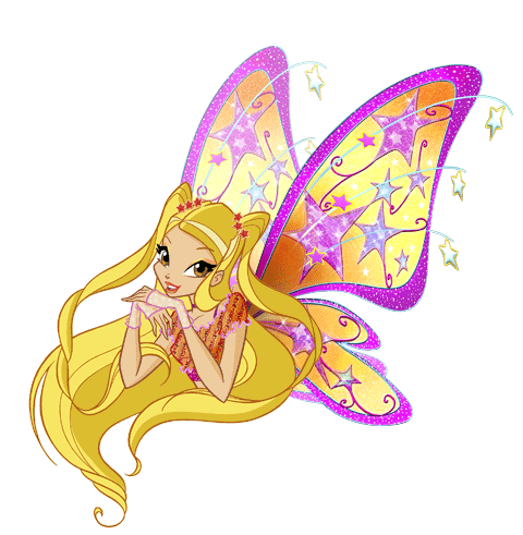 Fairy Stella Sticker - Fairy Stella Winx Stickers