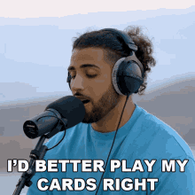 Id Better Play My Cards Right B Young GIF - Id Better Play My Cards Right B Young Last Night Song GIFs