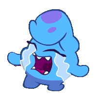 Crying Starrah Sticker - Crying Starrah Cut The Rope Stickers