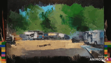 a painting that was made in animatica