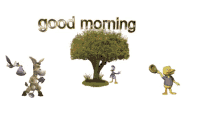 Donkey Good Morning GIF - Donkey Good Morning Duck GIFs