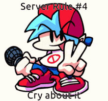 Server Rule Rule4 GIF - Server Rule Rule4 Cry About It GIFs