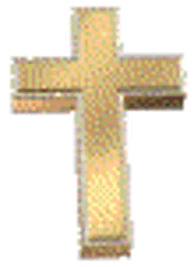 gold cross spin rotate transparent