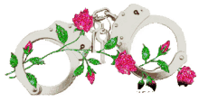 rose handcuffs rose handcuffs glittery glitter rose