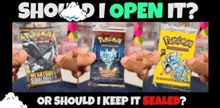 a person is holding a pokemon card in their hands