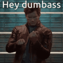 Hey Dumbass Peter Quill GIF - Hey Dumbass Peter Quill Guardians Of The Galaxy GIFs