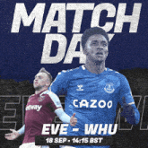 Everton F.C. Vs. West Ham United F.C. Pre Game GIF - Soccer Epl English Premier League GIFs