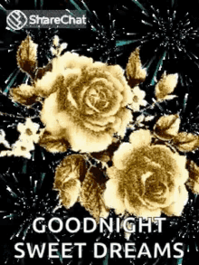 Sweet Dreams Good Night GIF - Sweet Dreams Good Night Roses GIFs