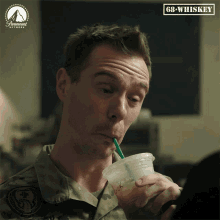 Sipping Sam Keeley GIF - Sipping Sam Keeley Cooper Roback GIFs