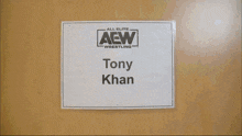 Tony Khan Office Adam Cole Tony Khan GIF