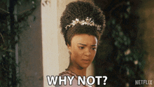 Why Not Young Queen Charlotte GIF - Why Not Young Queen Charlotte Queen Charlotte A Bridgerton Story GIFs