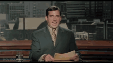 Tongue Tied GIF - Steve Carrell Bruce Almighty GIFs