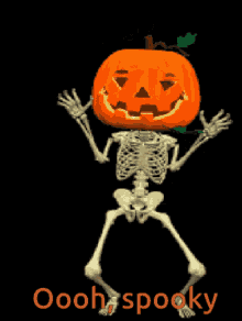 Pumpkin Dance GIF - Pumpkin Dance Skeleton GIFs