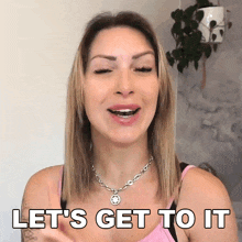 Let'S Get To It Tracy Kiss GIF - Let'S Get To It Tracy Kiss Lets Get Started GIFs