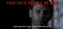 Lies Two Faced GIF - Lies Two Faced GIFs