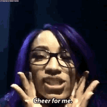 Sasha Banks Mercedes Kv GIF - Sasha Banks Mercedes Kv Cheer For Me GIFs