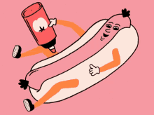 Hotdog Ketchup GIF - Hotdog Hot Dog GIFs