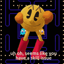 Skill Issue Pac Man GIF - Skill Issue Pac Man GIFs