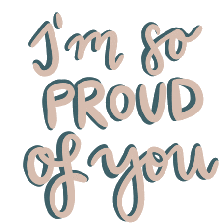 Proud Of You So Proud Sticker - Proud Of You So Proud Im So Proud Of You Stickers