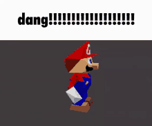 Dang Mario GIF - Dang Mario Spin GIFs