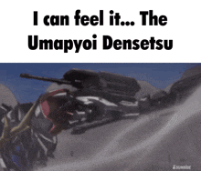 a picture of a robot with the caption i can feel it