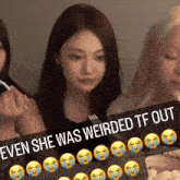 Ningning Even She Was Weirded Tf Out GIF - Ningning Even She Was Weirded Tf Out Aespa GIFs