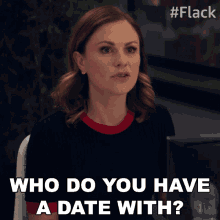 Who Do You Have A Date With Anna Paquin GIF - Who Do You Have A Date With Anna Paquin Robyn GIFs