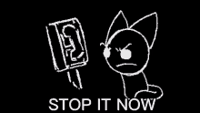 Stop Stop It Now GIF - Stop Stop It Now Fuzz The Cat GIFs