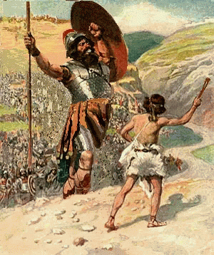 David And Goliath GIFs | Tenor