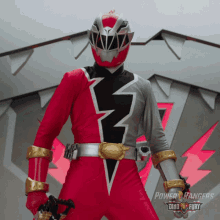 Im Ready Zayto GIF - Im Ready Zayto Dino Fury Red Ranger GIFs