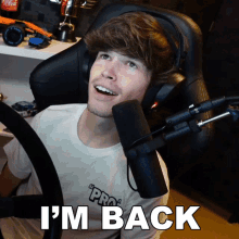 Im Back Casey Kirwan GIF - Im Back Casey Kirwan I Came Back GIFs