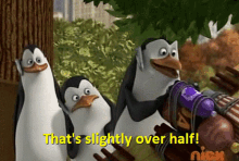 Penguins Of Madagascar Thats Slighty Over Half GIF - Penguins Of Madagascar Thats Slighty Over Half Private GIFs