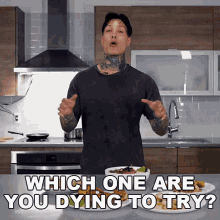 Which One Are You Dying To Try Chris Heria GIF - Which One Are You Dying To Try Chris Heria Which Are You Most Eager To Try GIFs
