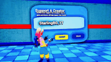 Starling Bg Support A Creator GIF
