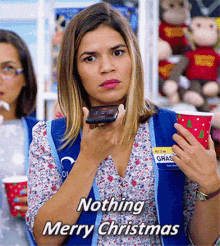 Superstore Amy Sosa GIF - Superstore Amy Sosa Nothing Merry Christmas GIFs