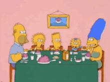 Tracey Ullman Simpsons GIF - Tracey Ullman Simpsons Family Meal GIFs