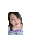 a picture of a woman with the words horas futa written above her