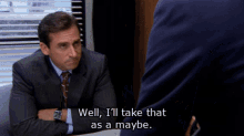 Maybe The GIF - Maybe The Office GIFs
