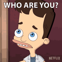 Who Are You Nick Birch GIF - Who Are You Nick Birch Big Mouth GIFs