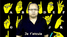 Je T Encule Lsf Usm67 GIF - Je T Encule Lsf Usm67 Sign Language GIFs