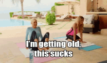 Getting Old GIF - Getting Old Yoga Real Housewives GIFs