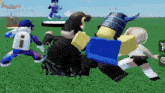 a group of kids are playing a video game and one of them is wearing a backpack with the number 6 on it
