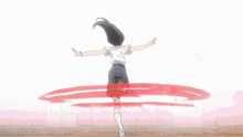 Akebi Chan Komichi GIF - Akebi Chan Komichi Volleyball Spike GIFs
