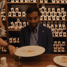 Pasta, Yum! GIF - Aziz Ansari Food Hungry GIFs